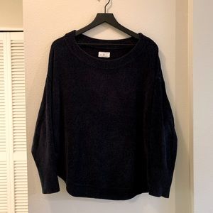 Lou & Grey Women’s Navy Chenille Sweater. Size L